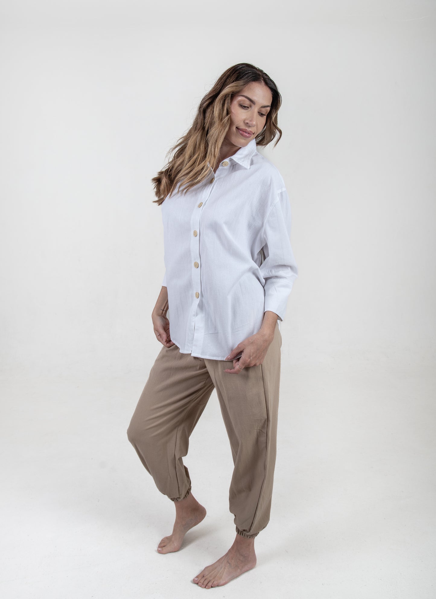 Camisa Ajijic Blanca