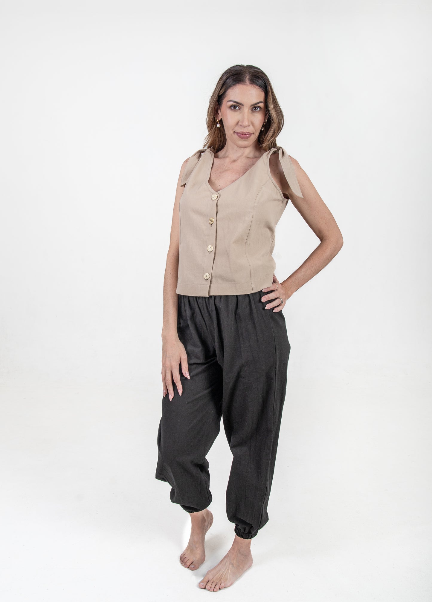 Blusa Tulum Caqui