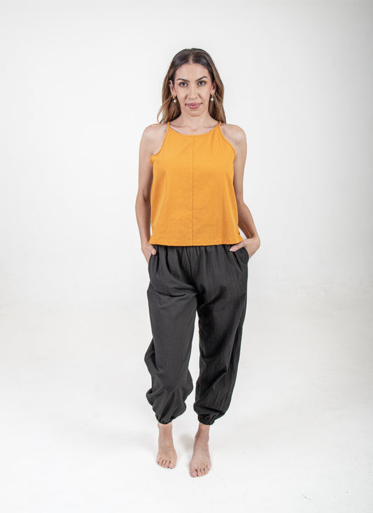 Blusa Holbox Mostaza