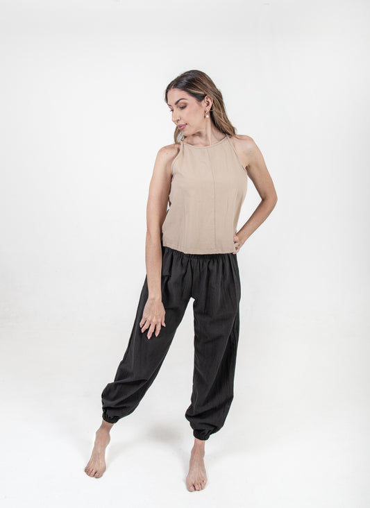 Blusa Holbox Caqui