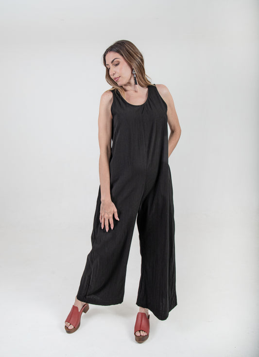 Jumpsuit Largo Negro